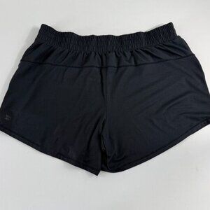 Women's Black Pull On Shorts Pockets